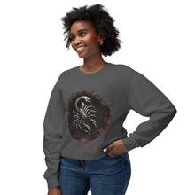 Load image into Gallery viewer, Scorpio Unisex Lightweight Crewneck Sweatshirt