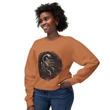 Load image into Gallery viewer, Scorpio Unisex Lightweight Crewneck Sweatshirt