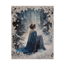 Load image into Gallery viewer, Once Upon A Snowflake Poster Wall Art in 3 Sizes