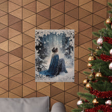 Load image into Gallery viewer, Once Upon A Snowflake Poster Wall Art in 3 Sizes
