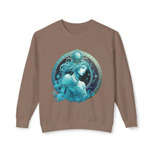 Load image into Gallery viewer, Aquarius Zodiac Unisex Lightweight Crewneck Sweatshirt