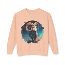 Load image into Gallery viewer, Aries Zodiac Unisex Lightweight Crewneck Sweatshirt