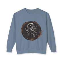 Load image into Gallery viewer, Scorpio Unisex Lightweight Crewneck Sweatshirt
