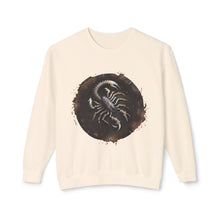 Load image into Gallery viewer, Scorpio Unisex Lightweight Crewneck Sweatshirt
