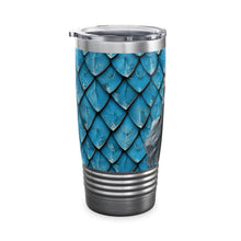 Load image into Gallery viewer, Turquoise Mistress of Dragons Ringneck Tumbler, 20oz