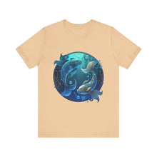 Load image into Gallery viewer, Pisces Zodiac Unisex Short Sleeve Tee