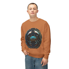 Load image into Gallery viewer, Cancer Zodiac Unisex Lightweight Crewneck Sweatshirt