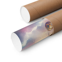 Load image into Gallery viewer, Celestial Guardian: Keeper of the Cosmic Realms Wall Art Premium Matte Horizontal Poster