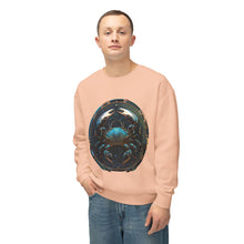 Load image into Gallery viewer, Cancer Zodiac Unisex Lightweight Crewneck Sweatshirt