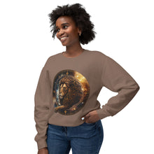 Load image into Gallery viewer, Leo Zodiac Unisex Lightweight Crewneck Sweatshirt