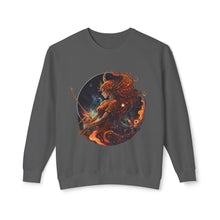 Load image into Gallery viewer, Sagittarius Zodiac Unisex Lightweight Crewneck Sweatshirt