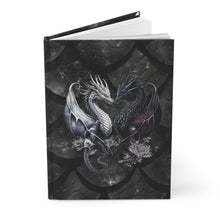 Load image into Gallery viewer, Dark Dragon Scales Hardcover Journal