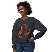 Load image into Gallery viewer, Sagittarius Zodiac Unisex Lightweight Crewneck Sweatshirt