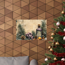 Load image into Gallery viewer, Rustic Winter Still Life Wall Art Premium Matte Horizontal Poster