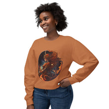 Load image into Gallery viewer, Sagittarius Zodiac Unisex Lightweight Crewneck Sweatshirt