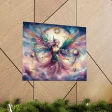 Load image into Gallery viewer, Celestial Guardian: Keeper of the Cosmic Realms Wall Art Premium Matte Horizontal Poster