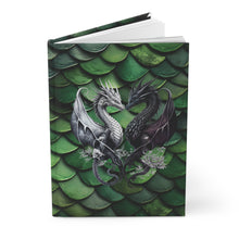 Load image into Gallery viewer, Forest Dragon Scales Hardcover Journal