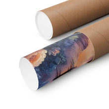 Load image into Gallery viewer, Moonlight Whispers: The Enchanted Swing Wall Art Premium Matte Horizontal Poster