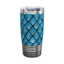 Load image into Gallery viewer, Turquoise Mistress of Dragons Ringneck Tumbler, 20oz