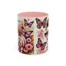Load image into Gallery viewer, Hope Strength Courage Breast Cancer Survivor Coffee or Tea Mug (11 or 15 oz)