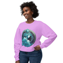 Load image into Gallery viewer, Aquarius Zodiac Unisex Lightweight Crewneck Sweatshirt