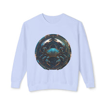 Load image into Gallery viewer, Cancer Zodiac Unisex Lightweight Crewneck Sweatshirt