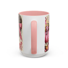 Load image into Gallery viewer, Hope Strength Courage Breast Cancer Survivor Coffee or Tea Mug (11 or 15 oz)