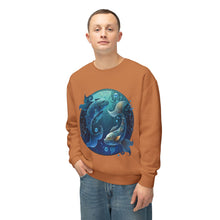 Load image into Gallery viewer, Pisces Zodiac Unisex Lightweight Crewneck Sweatshirt