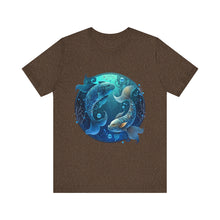 Load image into Gallery viewer, Pisces Zodiac Unisex Short Sleeve Tee