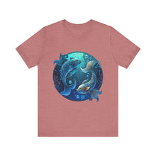Load image into Gallery viewer, Pisces Zodiac Unisex Short Sleeve Tee