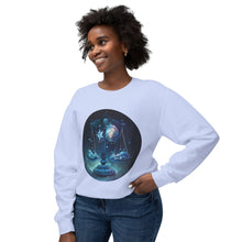 Load image into Gallery viewer, Libra Unisex Lightweight Crewneck Sweatshirt