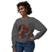 Load image into Gallery viewer, Sagittarius Zodiac Unisex Lightweight Crewneck Sweatshirt