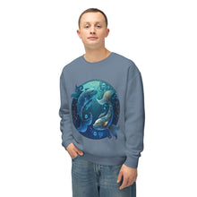 Load image into Gallery viewer, Pisces Zodiac Unisex Lightweight Crewneck Sweatshirt
