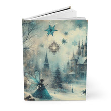 Load image into Gallery viewer, Snowflake Fairy Castle Hardcover Journal
