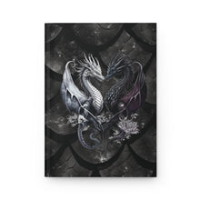 Load image into Gallery viewer, Dark Dragon Scales Hardcover Journal
