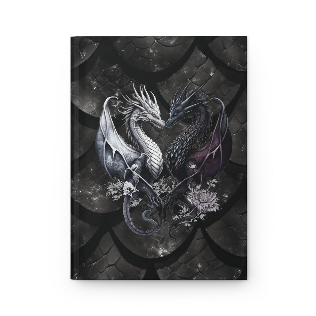 Dark Dragon Scales Hardcover Journal