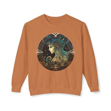 Load image into Gallery viewer, Virgo Zodiac Unisex Lightweight Crewneck Sweatshirt
