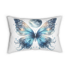 Load image into Gallery viewer, Celestial Butterfly Lumbar Pillow – Vibrant Decorative Cushion for Home Decor
