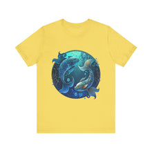 Load image into Gallery viewer, Pisces Zodiac Unisex Short Sleeve Tee
