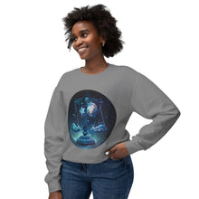 Load image into Gallery viewer, Libra Unisex Lightweight Crewneck Sweatshirt
