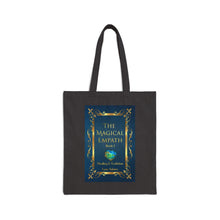 Load image into Gallery viewer, The Magical Empath Book I Cover Cotton Canvas Tote Bag
