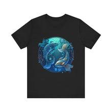 Load image into Gallery viewer, Pisces Zodiac Unisex Short Sleeve Tee
