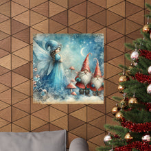 Load image into Gallery viewer, Winter’s Fairy Blessing Poster Wall Art in 3 Sizes
