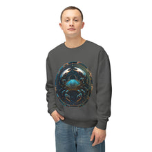 Load image into Gallery viewer, Cancer Zodiac Unisex Lightweight Crewneck Sweatshirt
