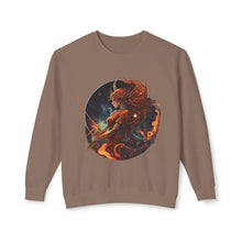 Load image into Gallery viewer, Sagittarius Zodiac Unisex Lightweight Crewneck Sweatshirt
