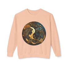 Load image into Gallery viewer, Gemini Zodiac Unisex Lightweight Crewneck Sweatshirt
