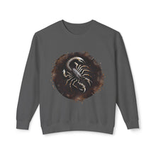 Load image into Gallery viewer, Scorpio Unisex Lightweight Crewneck Sweatshirt
