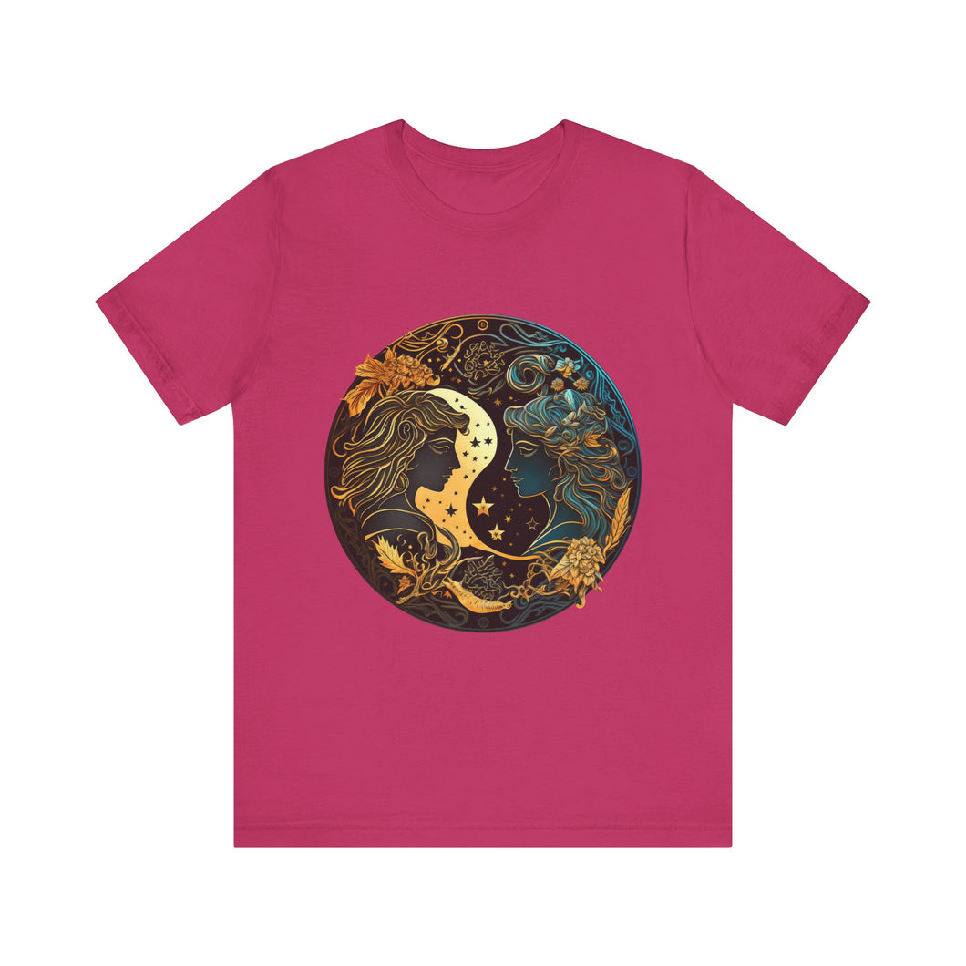 Gemini Zodiac Short Sleeve Tee