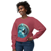 Load image into Gallery viewer, Aquarius Zodiac Unisex Lightweight Crewneck Sweatshirt
