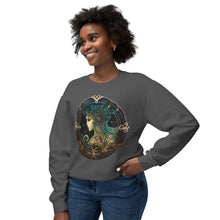 Load image into Gallery viewer, Virgo Zodiac Unisex Lightweight Crewneck Sweatshirt
